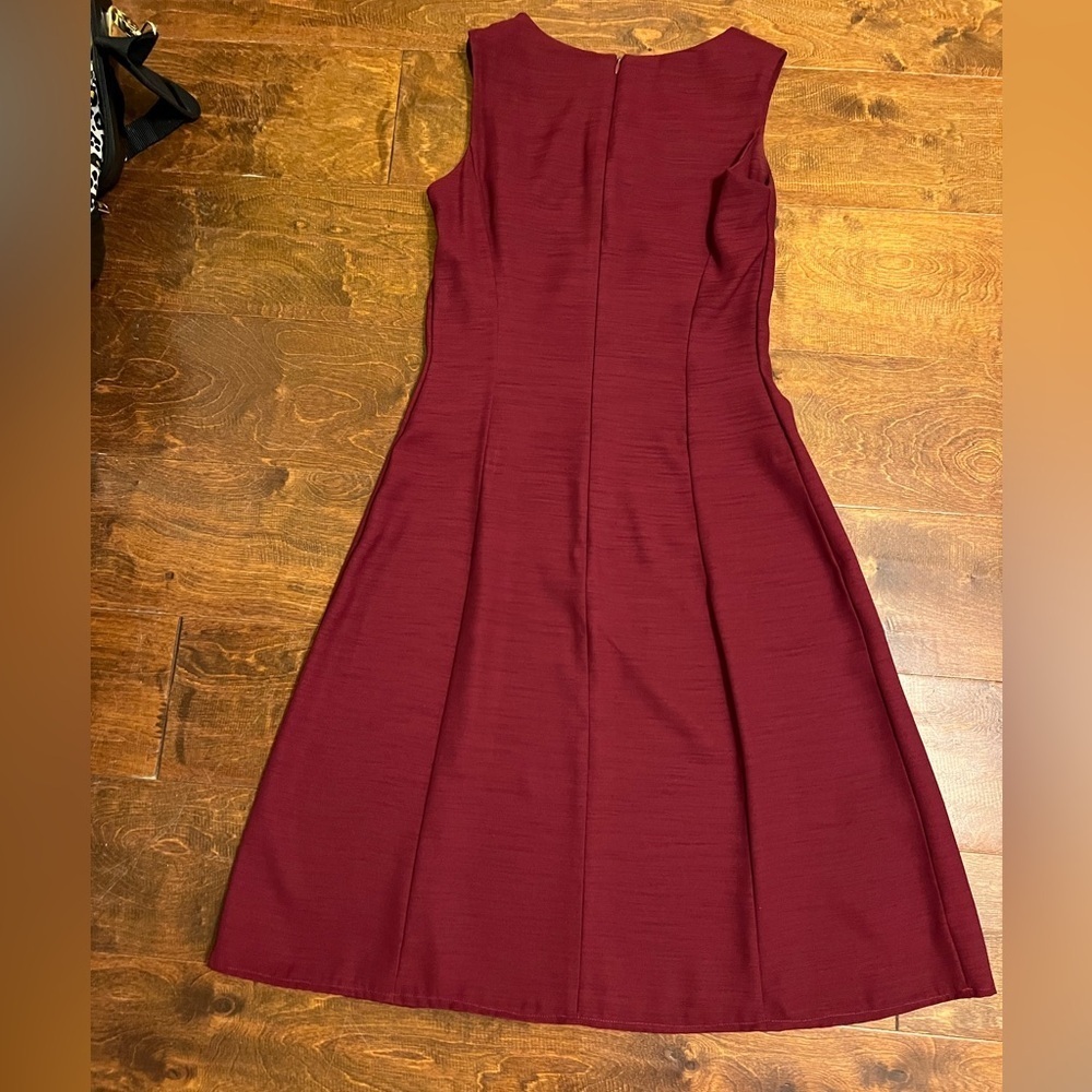 BEAUTIFUL Danny & Nicole Vintage Dress Suit in Cranberry with Classic Jacket - Picture 2 of 5